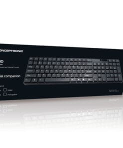 Conceptronic ORAZIO Wireless Keyboard + Mouse Deutsches Layout Conceptronic ORAZIO Wireless Keyboard + Mouse Deutsches Layout – Bild 4