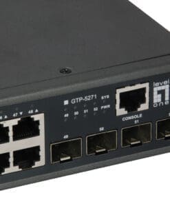 LevelOne 52Port L3 Lite Managed Gigabit PoE Switch 4x 10G SFP+ – Bild 3