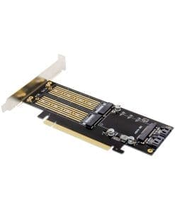 InLine® PCIe Karte x16 zu 2x M.2, 1x mSATA InLine® PCIe Karte x16 zu 2x M.2, 1x mSATA – Bild 3