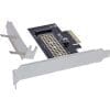 InLine® PCIe Karte zu 1x intern NVMe M.2 Key M, PCIe x4