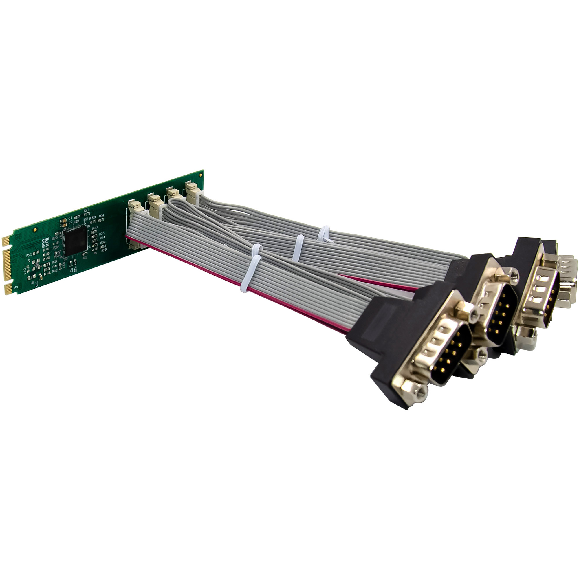 InLine® Schnittstellenkarte M.2 zu 4x seriell 9pol Stecker InLine® Schnittstellenkarte M.2 zu 4x seriell 9pol Stecker – Bild 8