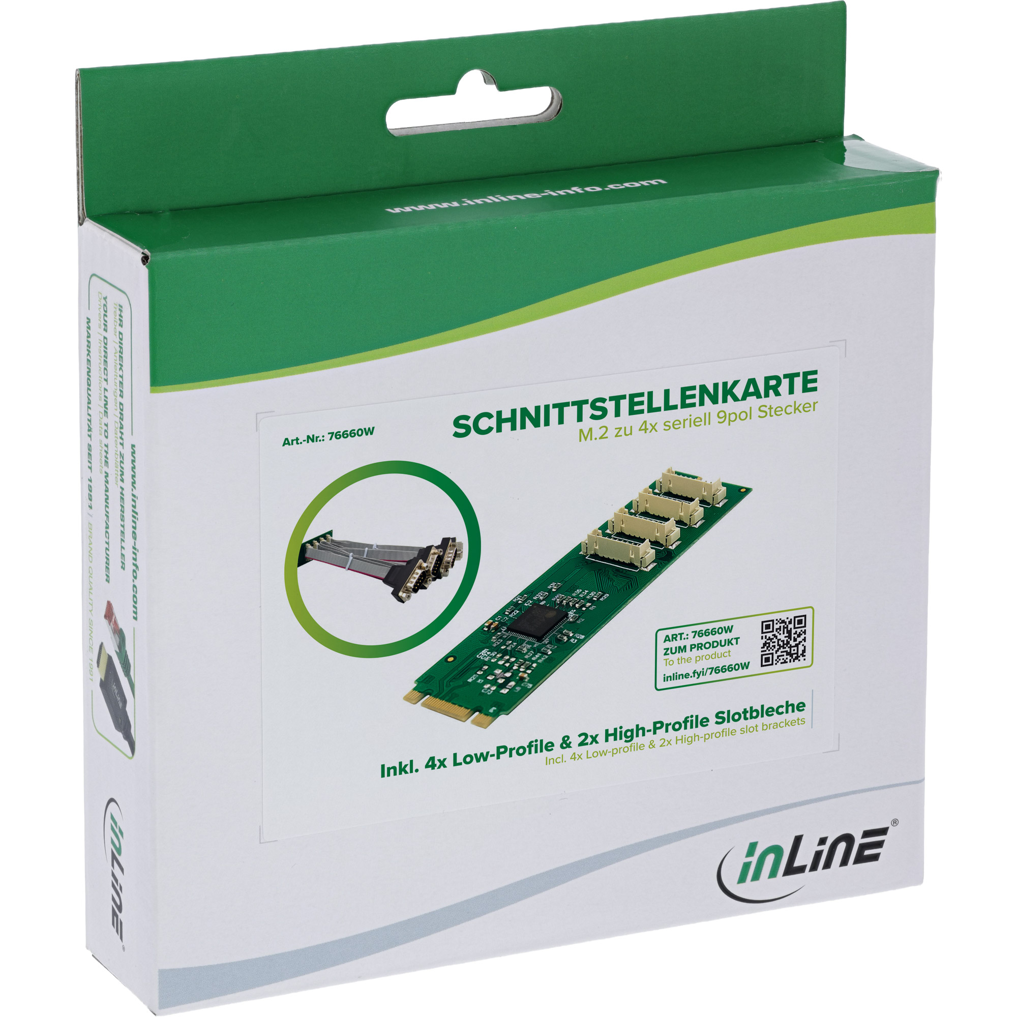 InLine® Schnittstellenkarte M.2 zu 4x seriell 9pol Stecker InLine® Schnittstellenkarte M.2 zu 4x seriell 9pol Stecker – Bild 10