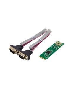 InLine® Schnittstellenkarte M.2 zu 2x seriell 9pol Stecker – Bild 4