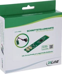 InLine® Schnittstellenkarte M.2 zu 2x seriell 9pol Stecker – Bild 7
