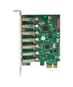 InLine® Schnittstellenkarte, 7x USB-A 3.2 Gen.1, PCIe, mit SATA Stromanschluss InLine® Schnittstellenkarte, 7x USB-A 3.2 Gen.1, PCIe, mit SATA Stromanschluss – Bild 3