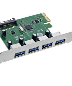 InLine® Schnittstellenkarte, 4x USB-A 3.2 Gen. 1, PCIe x1