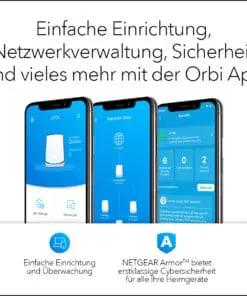Netgear RBK853 Orbi WLAN6 Tri-Band Mesh WLAN AX6000 – Bild 9