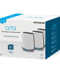 Netgear RBK853 Orbi WLAN6 Tri-Band Mesh WLAN AX6000 – Bild 4