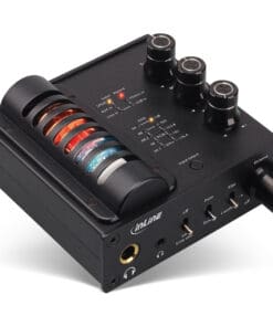 InLine® AmpUSB-EQ, Hi-Res AUDIO HiFi DSD Kopfhörer-Röhrenverstärker+Equalizer, USB DAC, schwarz