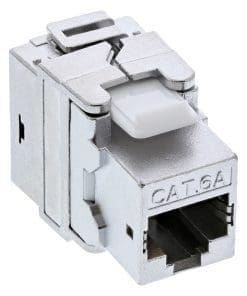 InLine® Premium Keystone RJ45 Buchse / LSA Einsatz, SNAP-In, Cat.6a