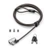 Kensington ClickSafe® Universelles 3-in-1 Kombinationsschloss. Produktfarbe: Schwarz, Metallisch, Beste Verwendung: Laptop, Schloss Art: Zahlenschloss. Kabellänge: 1,8 m, Gewicht: 270 g. Menge pro Packung: 1 Stück(e), Verpackungsbreite: 178 mm, Verpackungstiefe: 25 mm. Breite des Versandkartons: 61 mm, Länge des Versandkartons: 491 mm, Höhe des Versandkartons: 64 mm