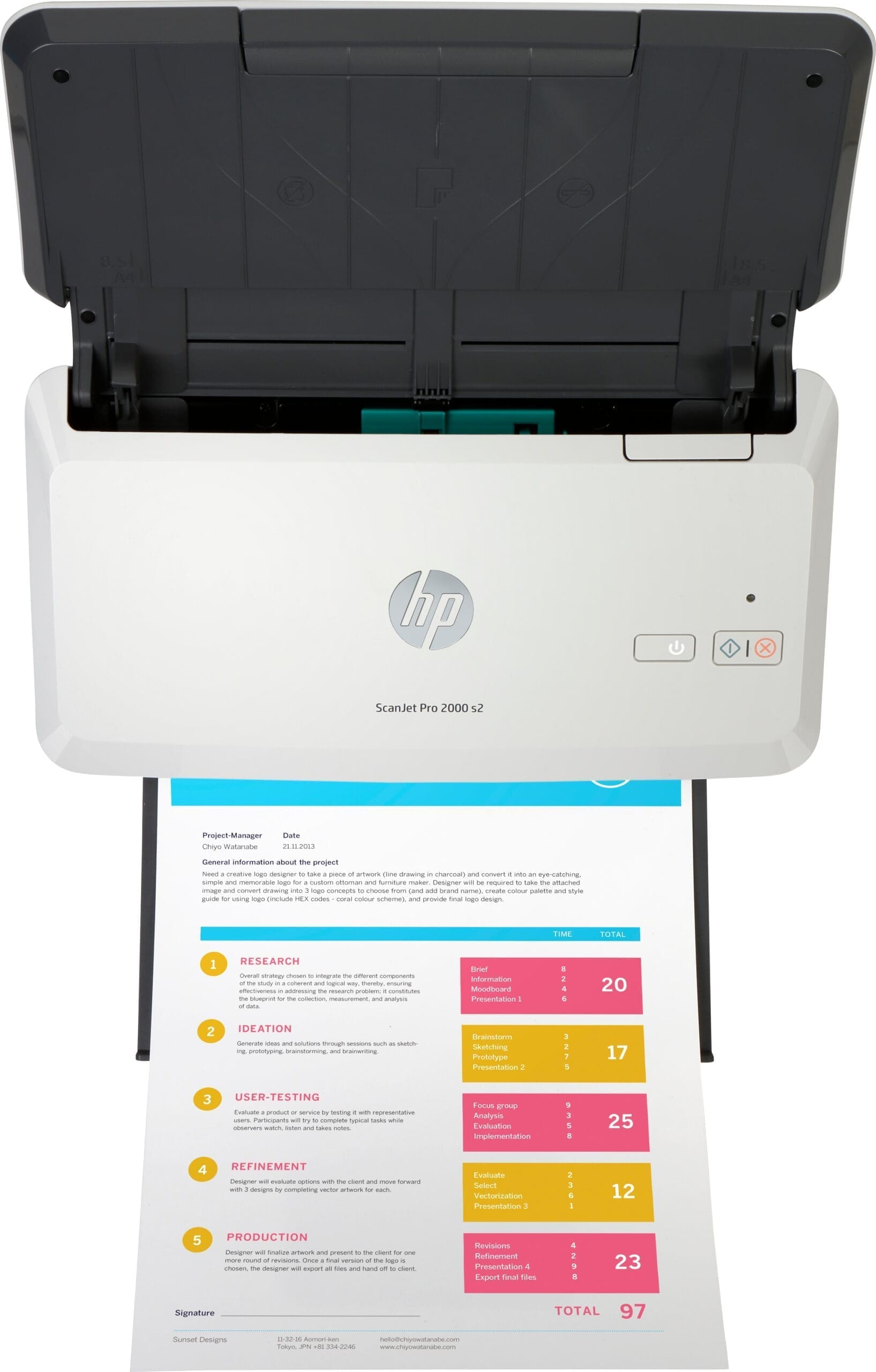 HP ScanJet Pro 2000 s2 Einzugsscanner HP ScanJet Pro 2000 s2 Einzugsscanner – Bild 6