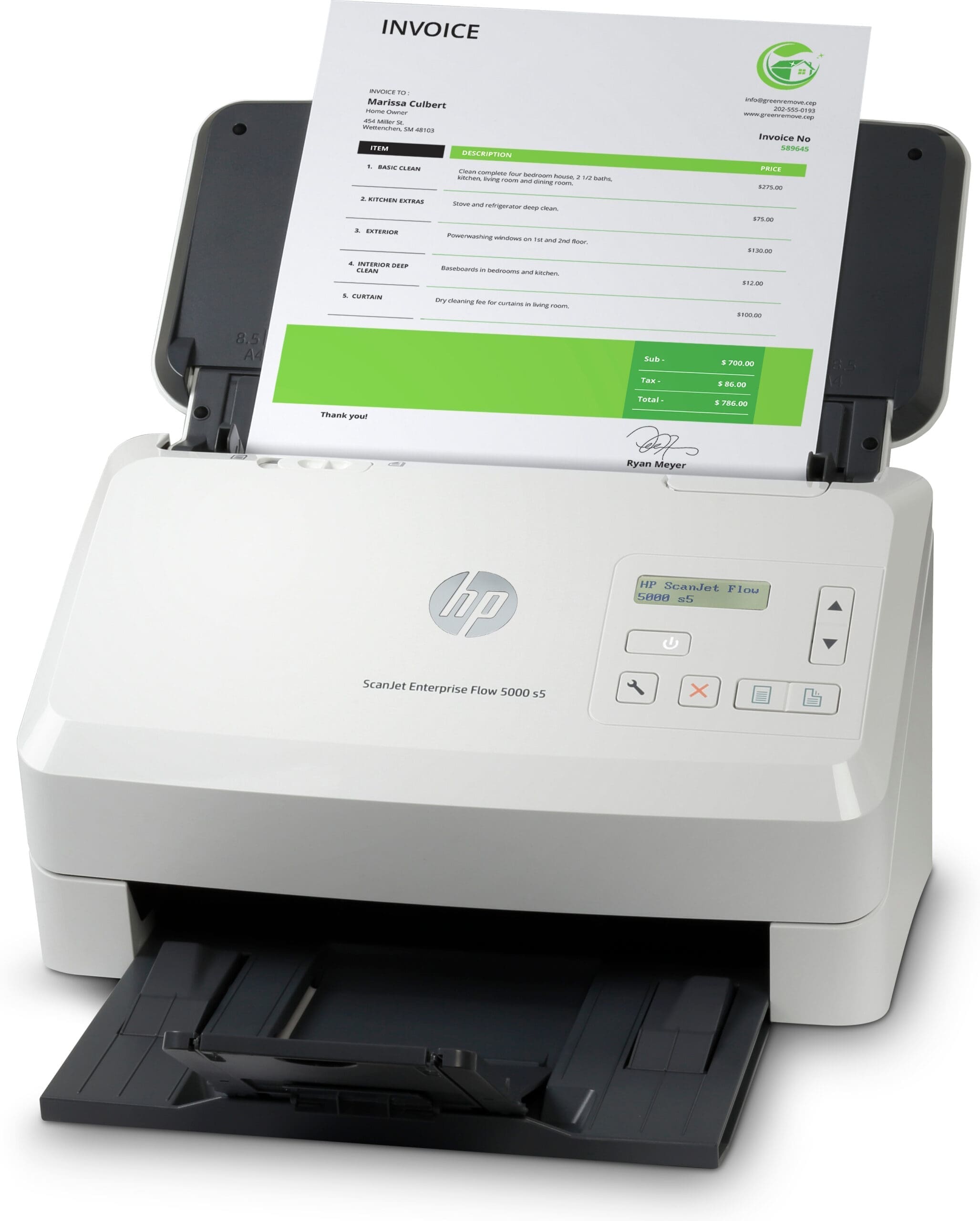 HP ScanJet Enterprise Flow 5000 s5 HP ScanJet Enterprise Flow 5000 s5 – Bild 2