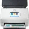 HP ScanJet Enterprise Flow N7000 snw1 Schnell, kostengünstig und darauf ausgelegt, von einfachen Farbdruckaufträgen bis zu komplexen Arbeitsabläufen alles zu erledigen. Digitalisieren Sie größere Projekte schnell und zuverlässig mit Scangeschwindigkeiten von bis zu 35 Seiten/Min. bzw. 70 Bildern/Min. und einer automatischen Dokumentenzuführung für 50 Blatt.
