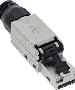 InLine® RJ45 Stecker Cat.6A 500MHz, feldkonfektionierbar, geschirmt
