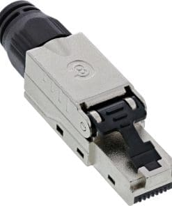 InLine® RJ45 Stecker Cat.8.1 2000MHz, feldkonfektionierbar, geschirmt, mit Schraubverschluss