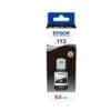 Epson Tintenflasche 113 Schwarz (127ml) Ecotank Geringe Druckkosten<br>Extrem niedrige Kosten pro Seite dank des innovativen Tintennachfüllsystems mit Schlüssel-Schloss-Prinzip. Drucken Sie bis zu 2.300 hochwertige Fotos mit nur einem Satz Tintenflaschen¹.<br>Fotos, die Generationen überdauern<br>Sie können sich darauf verlassen, dass mit Claria ET Premium-Tinte gedruckte und in einem Fotoalbum aufbewahrte Fotos bis zu 300 Jahre überdauern2.<br>Verlassen Sie sich auf das Original<br>Genießen Sie einfaches und zuverlässiges Drucken mit Epson Original Tinten. Wir investieren viel in Forschung sowie Hightech-Fertigungsanlagen und unterziehen unsere Produkte strengen Tests, um Ihnen eine optimale Qualität zu bieten. Die Tintenflaschen von Epson sind zudem dank eines neuen Designs noch einfacher zu benutzen. Die neu konzipierten Flaschen machen das Nachfüllen zu einem Kinderspiel. Durch das Schlüssel-Schloss-Prinzip kann nur die jeweils passende Farbe in den entsprechenden Tintentank eingefüllt werden.