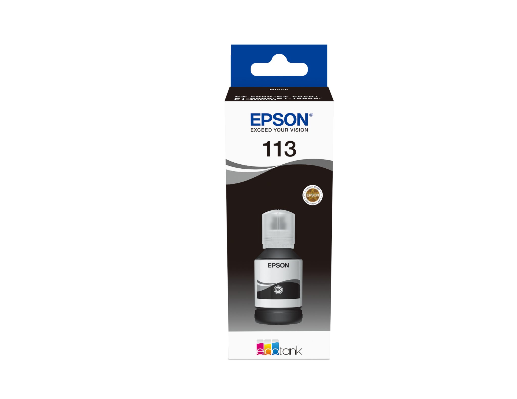 Epson Tintenflasche 113 Schwarz (127ml) Ecotank Epson Tintenflasche 113 Schwarz (127ml) Ecotank