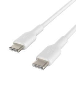 Belkin USB-C/USB-C Kabel PVC, 1m, weiß