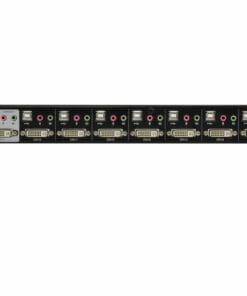 Alternative view of ATEN CS1768 KVM-Switch 8-fach, DVI, USB, Audio, 19-Zoll-Rackmontage, 1HE