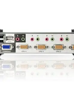 Alternative view of ATEN CS1734B KVM-Switch 4-fach, USB, PS/2, mit Audio, OSD