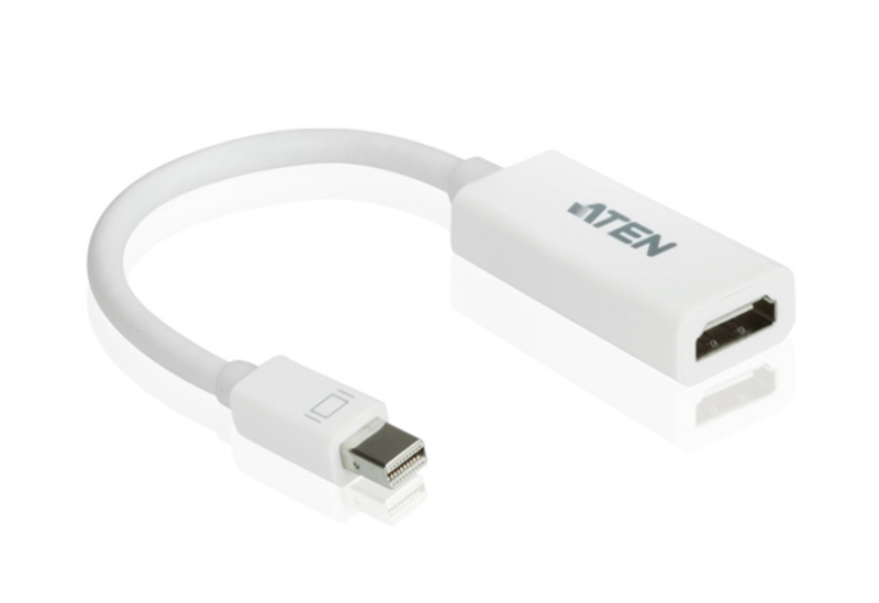 ATEN VC980 Video-Konverter Mini DisplayPort zu HDMI, weiß ATEN VC980 Video-Konverter Mini DisplayPort zu HDMI, weiß