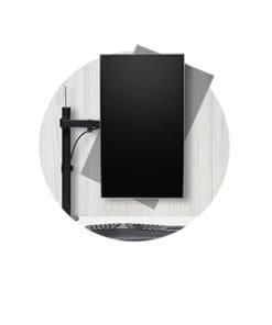 Kensington SmartFit® Ergo Verlängerter Single Monitorarm Kensington SmartFit® Ergo Verlängerter Single Monitorarm – Bild 10
