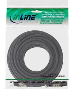 InLine® Patchkabel, U/UTP, Cat.6A, halogenfrei, AWG23 Kupfer, schwarz, 40m InLine® Patchkabel, U/UTP, Cat.6A, halogenfrei, AWG23 Kupfer, schwarz, 40m – Bild 5