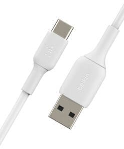 Alternative view of Belkin USB-C/USB-A Kabel PVC, 2m, weiß