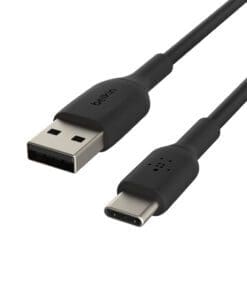 Belkin USB-C/USB-A Kabel PVC, 2m, schwarz