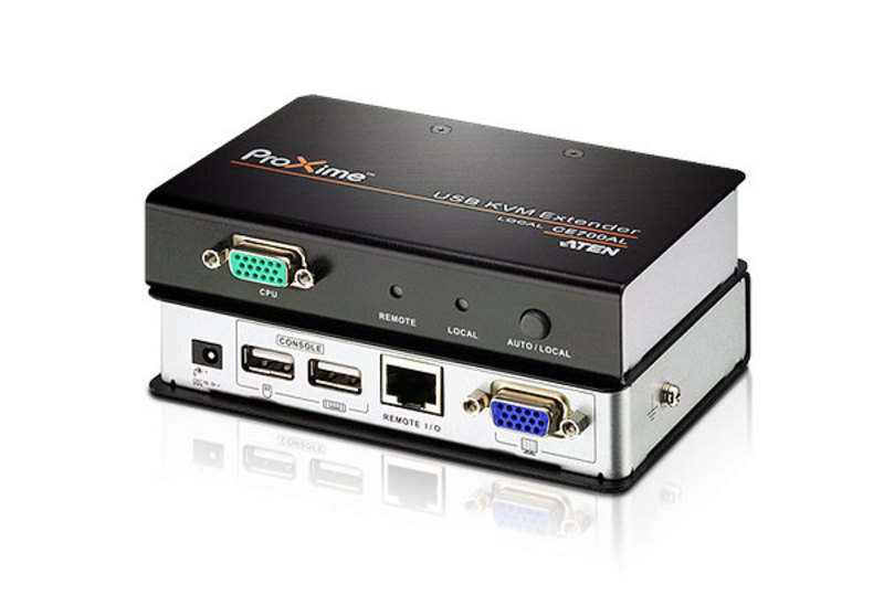 ATEN CE700A Konsolen-Extender, 1PC auf 2 Arbeitsplätze, USB, max. 150m ATEN CE700A Konsolen-Extender, 1PC auf 2 Arbeitsplätze, USB, max. 150m