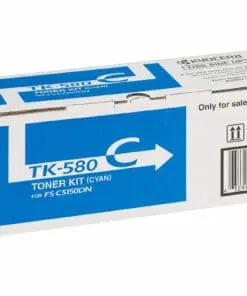 Alternative view of Kyocera Toner TK-580C Cyan (ca. 2.800 Seiten)