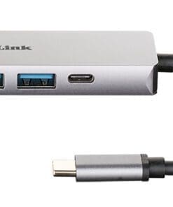 Alternative view of D-Link DUB-M520 USB-C 5-Port USB 3.0 Hub mit HDMI und Ethernet