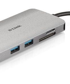 Alternative view of D-Link DUB-M810 USB-C 8-Port USB 3.0 Hub mit HDMI und Ethernet