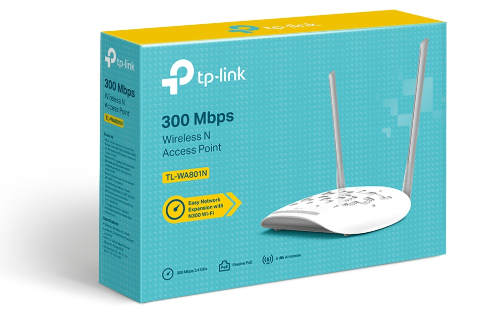 TP-Link TL-WA801N N300 WLAN N Access Point TP-Link TL-WA801N N300 WLAN N Access Point – Bild 4
