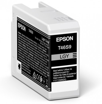 Epson Tintenpatrone T46S9 hell Grau (25ml) Epson Tintenpatrone T46S9 hell Grau (25ml)