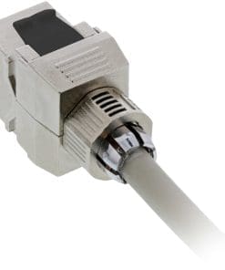 InLine® Keystone RJ45 Buchse / LSA Einsatz, SNAP-In, Cat.6a, schmale Bauform InLine® Keystone RJ45 Buchse / LSA Einsatz, SNAP-In, Cat.6a, schmale Bauform – Bild 4