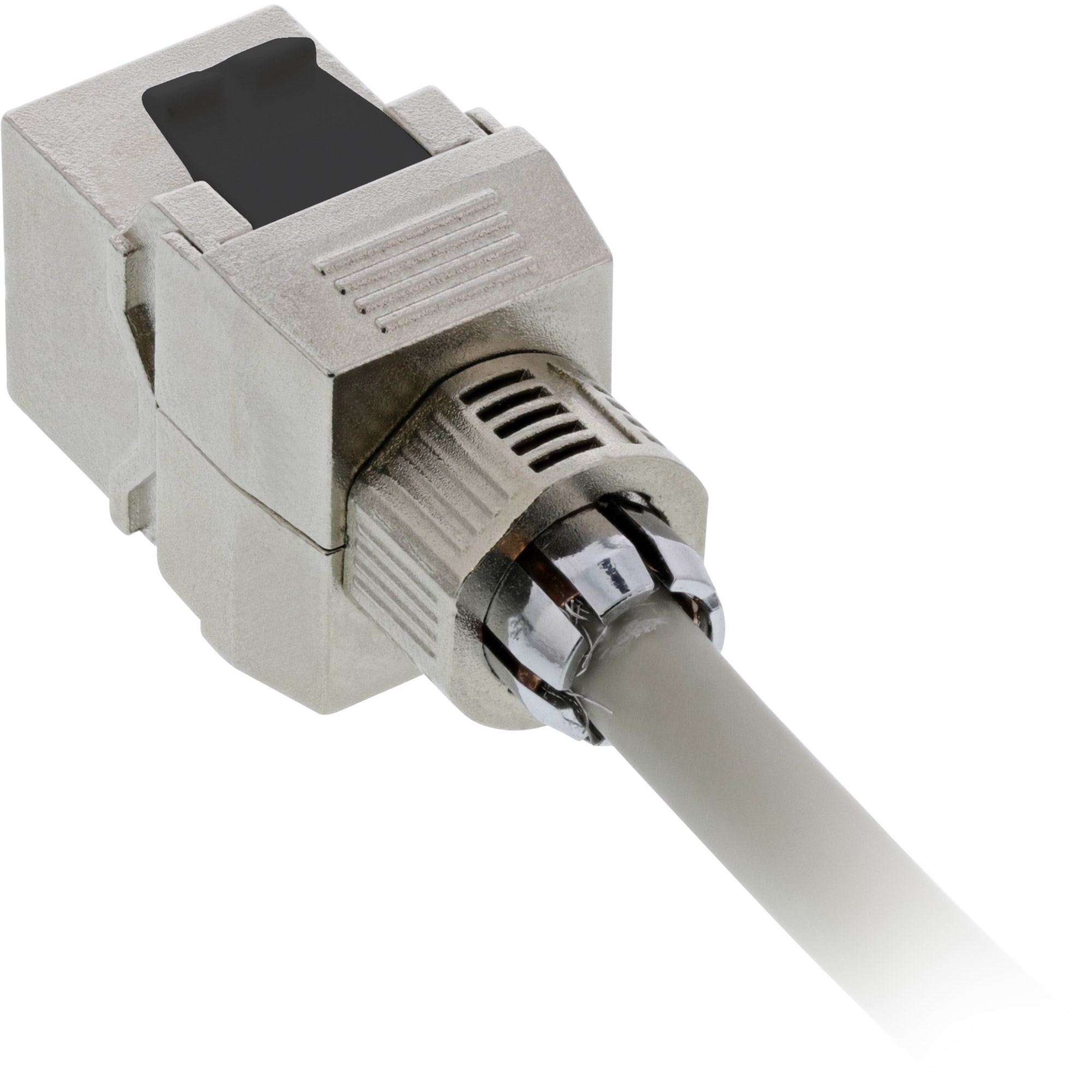 InLine® Keystone RJ45 Buchse / LSA Einsatz, SNAP-In, Cat.6a, schmale Bauform InLine® Keystone RJ45 Buchse / LSA Einsatz, SNAP-In, Cat.6a, schmale Bauform – Bild 4
