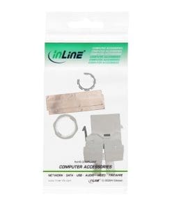 InLine® Keystone RJ45 Buchse / LSA Einsatz, SNAP-In, Cat.8.1, schmale Bauform InLine® Keystone RJ45 Buchse / LSA Einsatz, SNAP-In, Cat.8.1, schmale Bauform – Bild 6