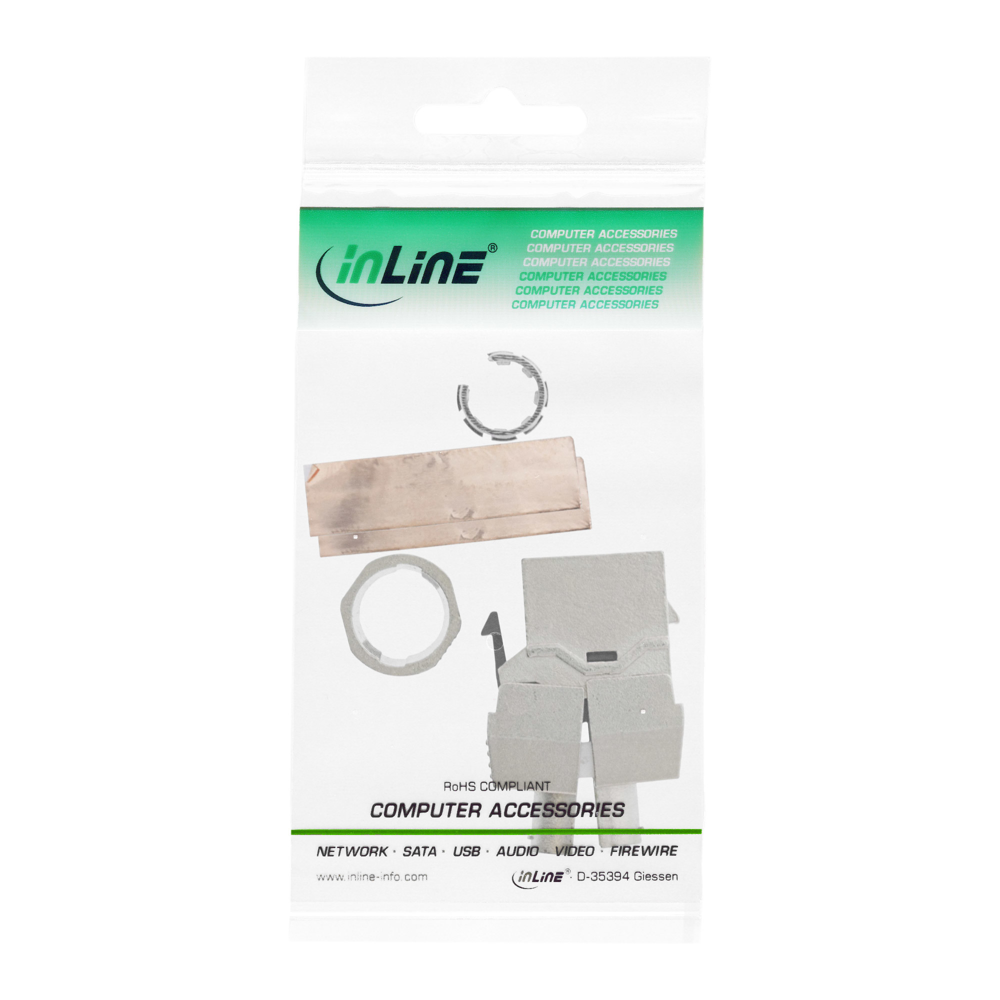 InLine® Keystone RJ45 Buchse / LSA Einsatz, SNAP-In, Cat.8.1, schmale Bauform InLine® Keystone RJ45 Buchse / LSA Einsatz, SNAP-In, Cat.8.1, schmale Bauform – Bild 6