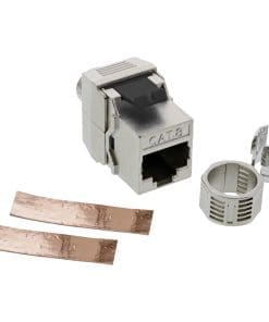 InLine® Keystone RJ45 Buchse / LSA Einsatz, SNAP-In, Cat.8.1, schmale Bauform InLine® Keystone RJ45 Buchse / LSA Einsatz, SNAP-In, Cat.8.1, schmale Bauform – Bild 3