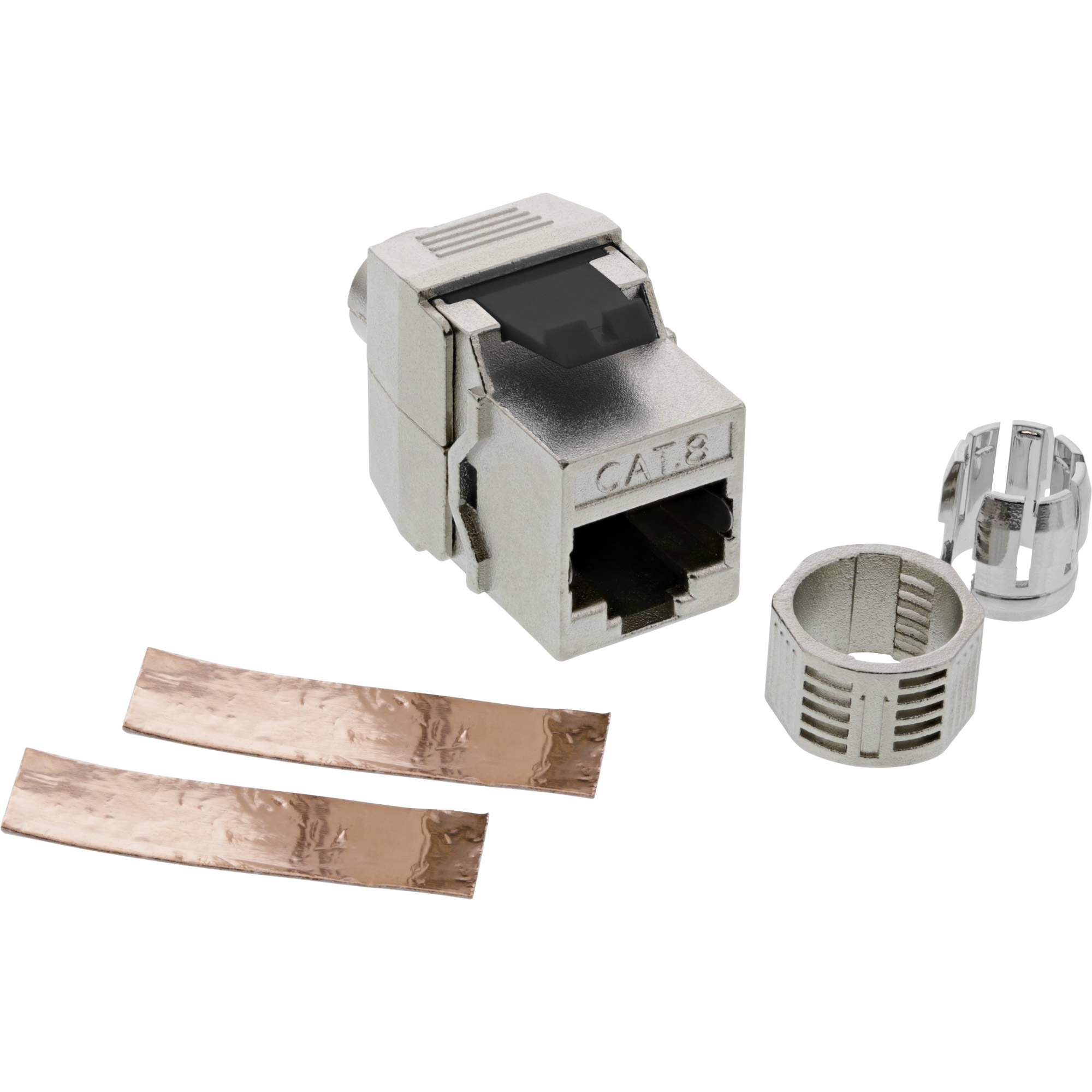 InLine® Keystone RJ45 Buchse / LSA Einsatz, SNAP-In, Cat.8.1, schmale Bauform InLine® Keystone RJ45 Buchse / LSA Einsatz, SNAP-In, Cat.8.1, schmale Bauform – Bild 3