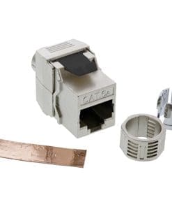 InLine® Keystone RJ45 Buchse / LSA Einsatz, SNAP-In, Cat.6a, schmale Bauform InLine® Keystone RJ45 Buchse / LSA Einsatz, SNAP-In, Cat.6a, schmale Bauform – Bild 3