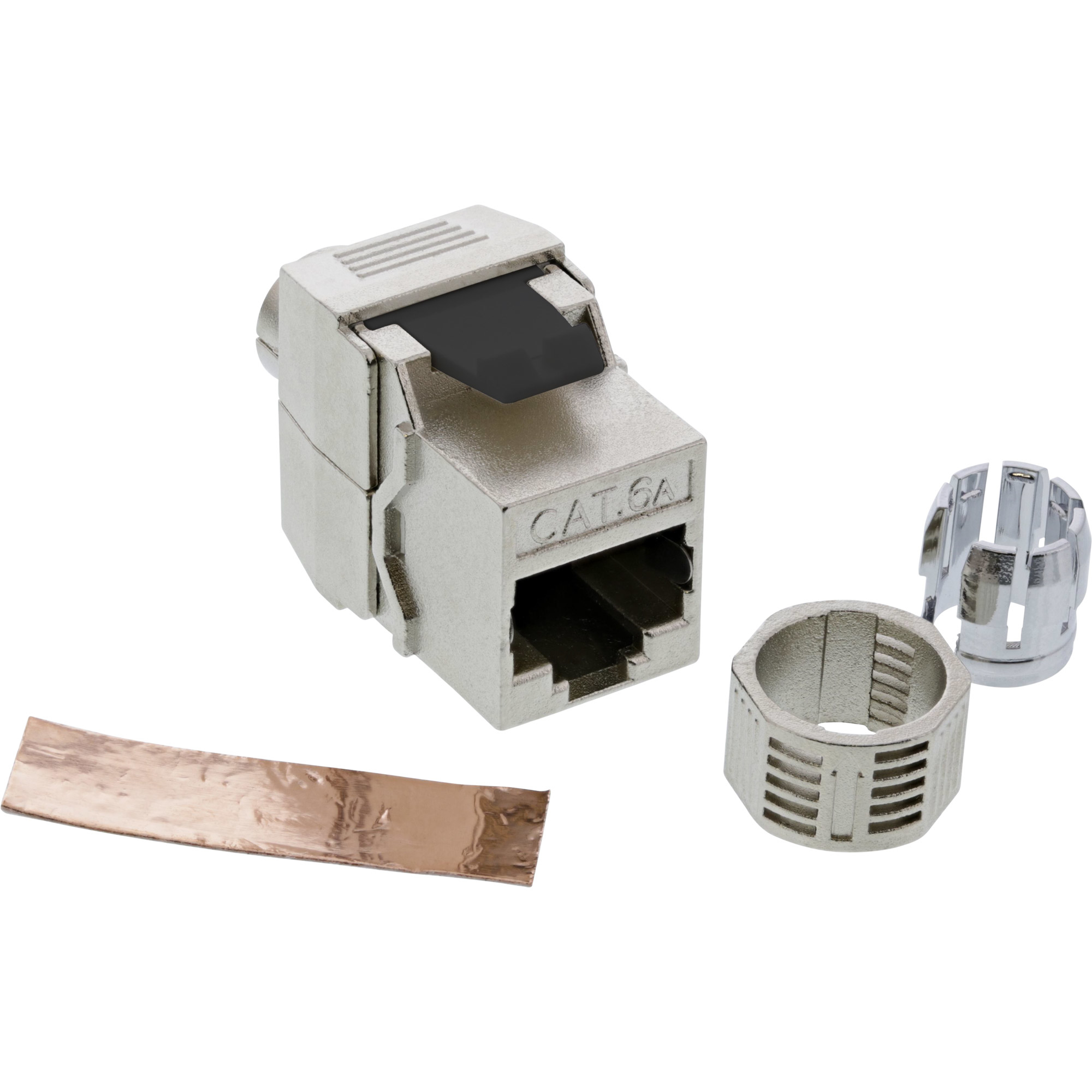InLine® Keystone RJ45 Buchse / LSA Einsatz, SNAP-In, Cat.6a, schmale Bauform InLine® Keystone RJ45 Buchse / LSA Einsatz, SNAP-In, Cat.6a, schmale Bauform – Bild 3