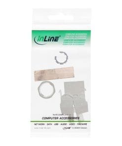 InLine® Keystone RJ45 Buchse / LSA Einsatz, SNAP-In, Cat.6a, schmale Bauform InLine® Keystone RJ45 Buchse / LSA Einsatz, SNAP-In, Cat.6a, schmale Bauform – Bild 6