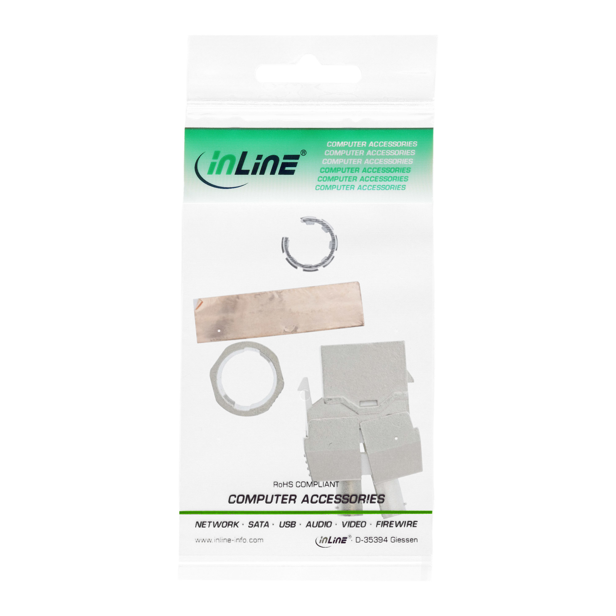 InLine® Keystone RJ45 Buchse / LSA Einsatz, SNAP-In, Cat.6a, schmale Bauform InLine® Keystone RJ45 Buchse / LSA Einsatz, SNAP-In, Cat.6a, schmale Bauform – Bild 6
