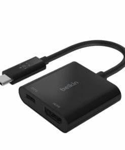 Belkin USB-C auf HDMI-Adapter, 60W PD, schwarz