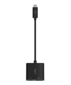 Alternative view of Belkin USB-C auf HDMI-Adapter, 60W PD, schwarz