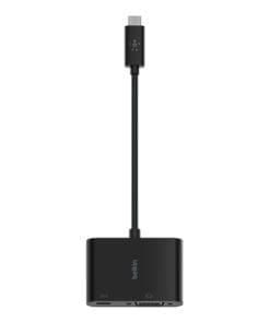 Alternative view of Belkin USB-C auf VGA-Adapter, 60W PD, schwarz