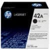 HP 42A Schwarz Original LaserJet Tonerkartusche